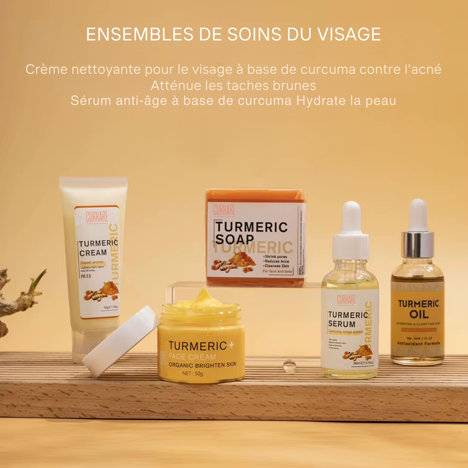CURKARE™ – ENSEMBLE DE SOINS AU CURCUMA
